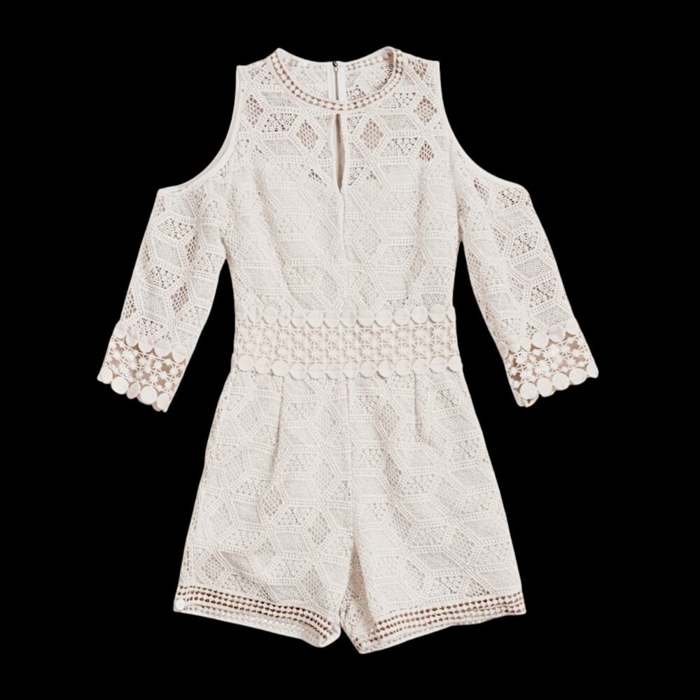 Sailor Beige Romper | Size L